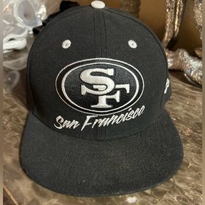 49’er Black Snap Back Hat